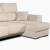 Sofa Chaise Longue Lodurr Derecha Arena Tejido Con Sistema Acualine 4 Plazas 294x160 Cm Tanuk