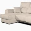 Sofa Chaise Longue Lodurr Izquierda Arena Tejido Con Sistema Acualine 4 Plazas 294x160 Cm Tanuk