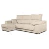 Sofa Chaise Longue Lodurr Izquierda Beige Tejido Con Sistema Acualine 4 Plazas 294x160 Cm Tanuk