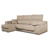 Sofa Chaise Longue Lodurr Izquierda Mink Tejido Con Sistema Acualine 4 Plazas 294x160 Cm Tanuk