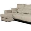 Sofa Chaise Longue Lodurr Izquierda Mink Tejido Con Sistema Acualine 4 Plazas 294x160 Cm Tanuk