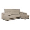 Sofa Chaise Longue Lodurr Derecha Marron Tejido Con Sistema Acualine 4 Plazas 294x160 Cm Tanuk