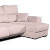 Sofa Chaise Longue Lodurr Derecha Salmon Tejido Con Sistema Acualine 4 Plazas 294x160 Cm Tanuk