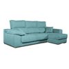 Sofa Chaise Longue Lodurr Derecha Turquesa Tejido Con Sistema Acualine 4 Plazas 294x160 Cm Tanuk