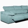 Sofa Chaise Longue Lodurr Derecha Turquesa Tejido Con Sistema Acualine 4 Plazas 294x160 Cm Tanuk