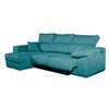 Sofa Chaise Longue Lodurr Izquierda Esmeralda Tejido Con Sistema Acualine 4 Plazas 294x160 Cm Tanuk