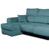 Sofa Chaise Longue Lodurr Izquierda Esmeralda Tejido Con Sistema Acualine 4 Plazas 294x160 Cm Tanuk