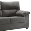 Sofa Delling 3 Plazas Gris Marengo 3 Plazas 185x90 Cm Tejido Con Sistema Acualine Tanuk