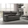 Sofa Odin 3 Plazas Gris Marengo 3 Plazas 185x89 Cm Tejido Con Sistema Acualine Tanuk