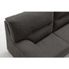 Sofa Odin 3 Plazas Gris Marengo 3 Plazas 185x89 Cm Tejido Con Sistema Acualine Tanuk