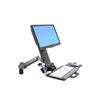 Ergotron Styleview Sit-stand Combo Arm 61 Cm [24] Aluminio (sv Sit Stand Combo Arm - Polished)