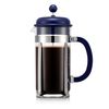 Bodum Caffettiera Cafetera De Prensa Francesa, 8 Tazas, 1,0 L, Azul - 1918-540btr