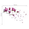 Vinilo Decorativo Magnolias Rosa 130x110 Cm Walplus