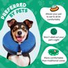 Collar Inflable Protector Y De Recuperación Para Perros Y Gatos Azul L Bencmate