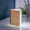 Lámpara Libro De Madera Pequeña - Smart Book Light - Arce