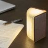 Lámpara Libro De Piel Pequeña - Smart Book Light - Marrón