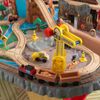 Set De Trenes Con Mesa De Madera Waterfall Junction