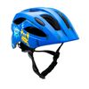 Casco De Bicicleta Azul Océano Para Niños De 6 A 12 Años 54-58cm Con Luz Led Roja Integrada Recargable Usb. Testado Y Homologado Según En1078