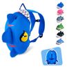 Mochila De Dragón Azul Para Guardería O Preescolar Para Niños De 2 A 6 Años. Diseño De Crazy Safety. Neopreno De Calidad Con Etiqueta Para El Nombre