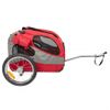 Remolque De Bicicleta Para Perros Happy Ride M Rojo Petsafe