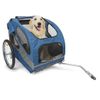 Remolque De Bicicleta Para Perros Happy Ride L Azul Petsafe