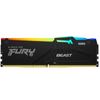 Memoria Kingston Fury Beast Rgb Ddr5 16gb 6000mhz  Cl40  Kf5