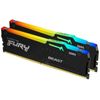 Memoria Kingston Fury Beast Rgb Ddr5 16gb Kit2 6000mt/s  Cl4