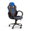 Silla Gaming Spider-S regulable silla escritorio juvenil en Negro y Azul