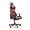 Silla Gaming Boss Silla Escritorio Reclinable Regulable Color Negro/rojo