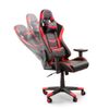 Silla Gaming Boss Silla Escritorio Reclinable Regulable Color Negro/rojo