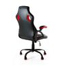 Silla Gaming X-one Regulable En Altura, Silla Escritorio Juvenil En Negro Y Rojo