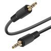 Cable Audio Jack 3,5 Mm Doble Apantallado Resistente A La Silicona 1m