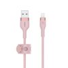 Belkin Caa010bt2mpk Cable Usb 1 M Usb A Usb C/lightning Rosa