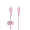 Belkin Cbl S Tress Usb-c Ltg 2m Ros Cable Usb Usb C Usb C/lightning