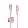 Belkin Boost↑charge Pro Flex Cable Usb 1 M Usb 2.0 Usb C Rosa