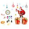 Adhesivo Decoración Ventanain Pvc Santa Claus