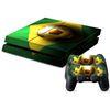 Funda Cover Adhesivo Brasile Cobertura Para Sony Playstation 4 Ps4 Console