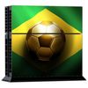 Funda Cover Adhesivo Brasile Cobertura Para Sony Playstation 4 Ps4 Console