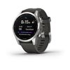 Garmin Fenix 7s - Reloj Gps Deportivo Conectado - Plata Banda Gris