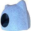 Casa Para Gatos Con Cojín Esponjoso. Cama Para Gatos. Casita Para Gatos En Forma De Gato Con Entrada Redonda, Cueva Para Gatos, Iglu Para Gatos, Cama Para Gatos Cueva, Cama Mascota