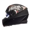 Westt® Torque X · Casco Modular De Moto En Negro Mate Con Doble Visera  Unisex · Ece Homologado