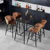 Set 2 Taburetes De Bar Meubles Cosy 47,5x56,5x102cm