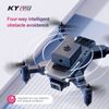 Ky912 Mini Drone Para Evitar Obstáculos (sin Cámara - Duración De La Batería: 12 Min - Negro)