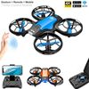 Mini Drone Con Cámara 4k Hd (modelo: V8 - Duración De La Batería: 12 Min - Azul)