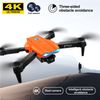 Dron De Control Remoto Con Cámara 4k (cámara Doble - Duración De La Batería: 15 Min - Naranja)
