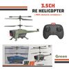 Helicóptero De Control Remoto (3.5ch - Duración De La Batería: 10 Min - Verde)