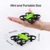 A20 Mini Drone, Helicóptero De Control Remoto Para Niños (duración De La Batería: 6 Min - Verde)