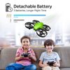 A20 Mini Drone, Helicóptero De Control Remoto Para Niños (duración De La Batería: 6 Min - Verde)
