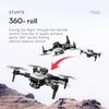 S2s Mini Drone Con Cámara Dual 6k, Cuadricóptero Plegable Sin Escobillas (2 Batería - Duración De La Batería: 25 Min - Blanco)