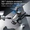 Dron Plegable P11s Con Cámara Única De 8k Evitación De Obstáculos De 360° (3 Baterías - Duración De La Batería: 20 Min - Negro)